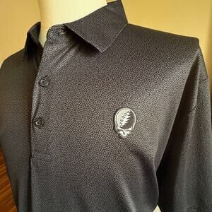Grateful Dead Steal Your Face Callaway Opti-Dri Golf Shirt (2XL)